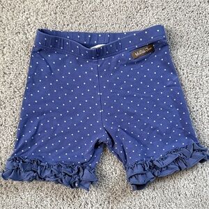 Matilda Jane Navy Polka Dot Ruffle Shorts